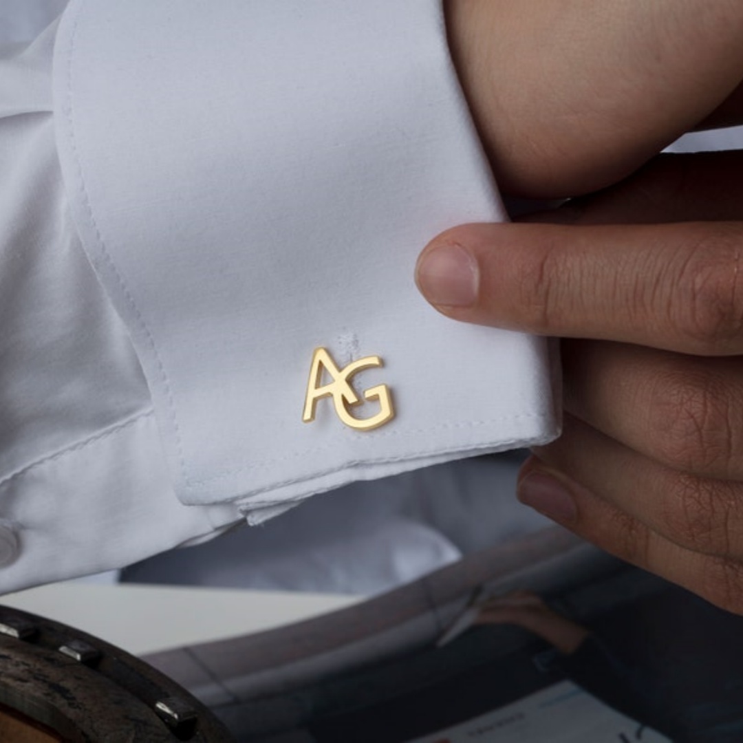 Men'S Grooming - Custom Name Cufflinks for Men Stainless