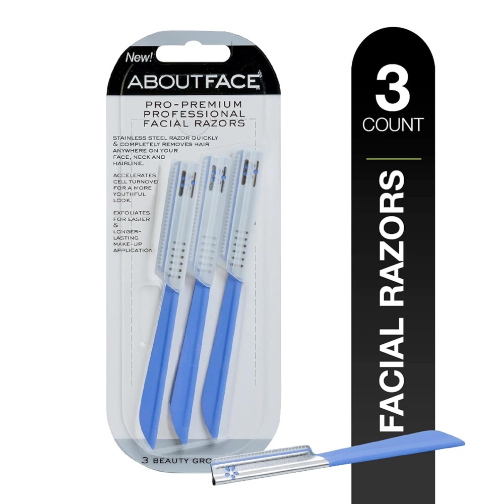 Men'S Grooming Eyebrow Shape - Professional Facial Hair Removal Razor Set