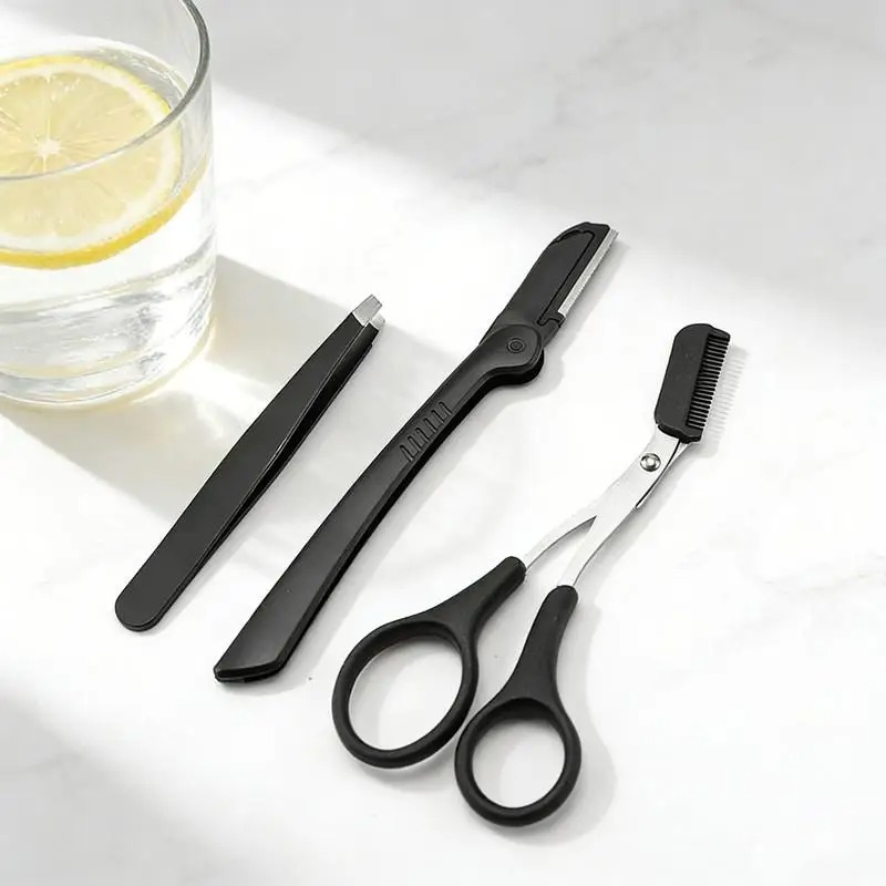 Eyebrow Trimming Kit for Women - Men'S Grooming Eyebrow Shape ulasan dan harga