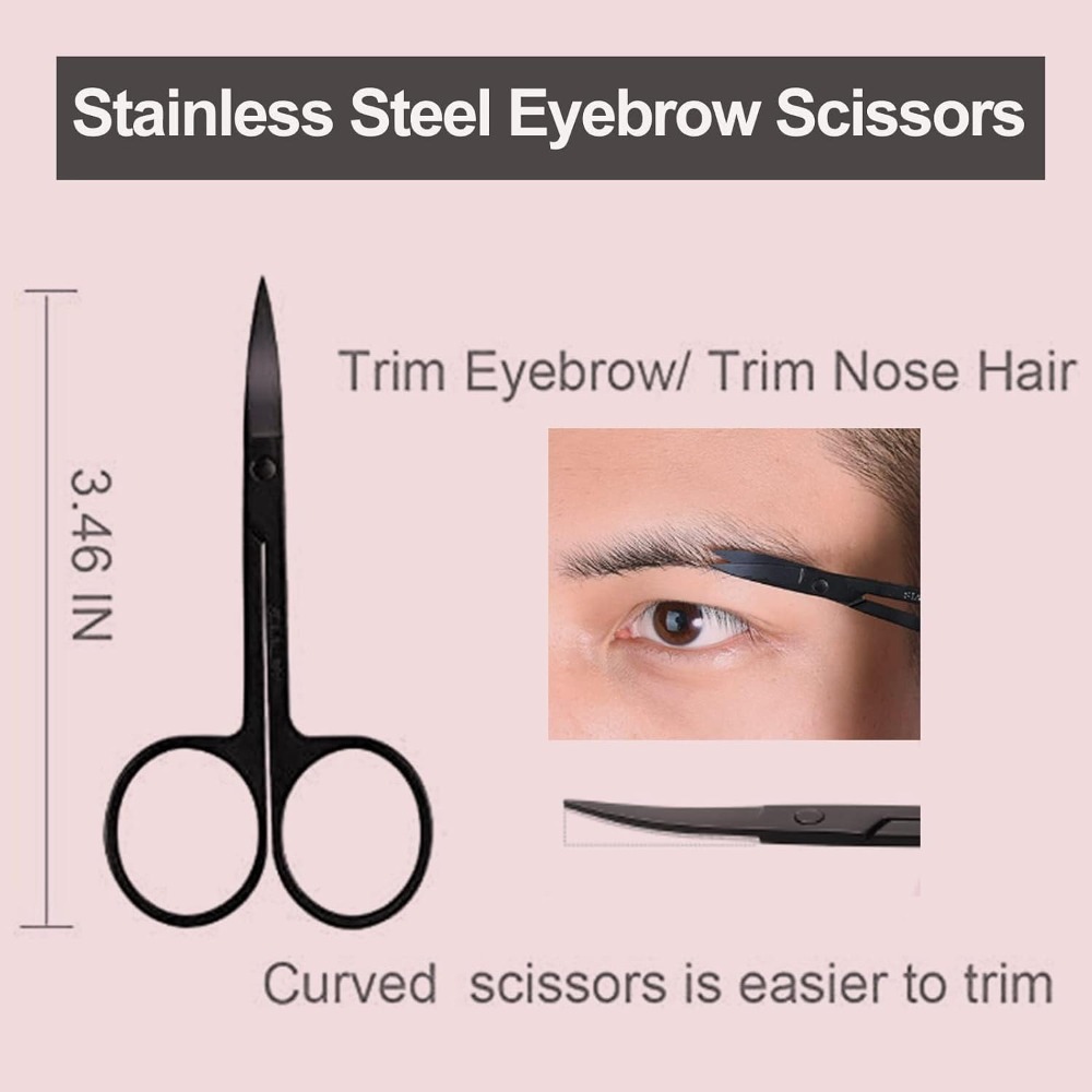 Eyebrow Razor Trimmer Set 7 in - Men'S Grooming Eyebrow Shape ulasan dan harga