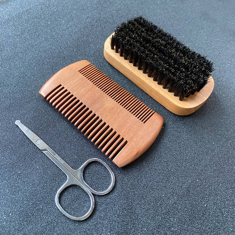Men's Beard Grooming Set, Bear - Mens Grooming Travel Kit ulasan dan harga