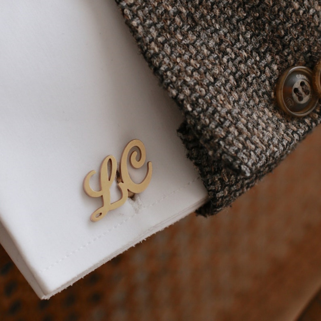 Custom Name Cufflinks for Men  - Men'S Grooming ulasan dan harga