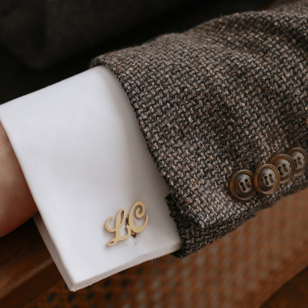 Custom Name Cufflinks for Men  - Men'S Grooming ulasan dan harga