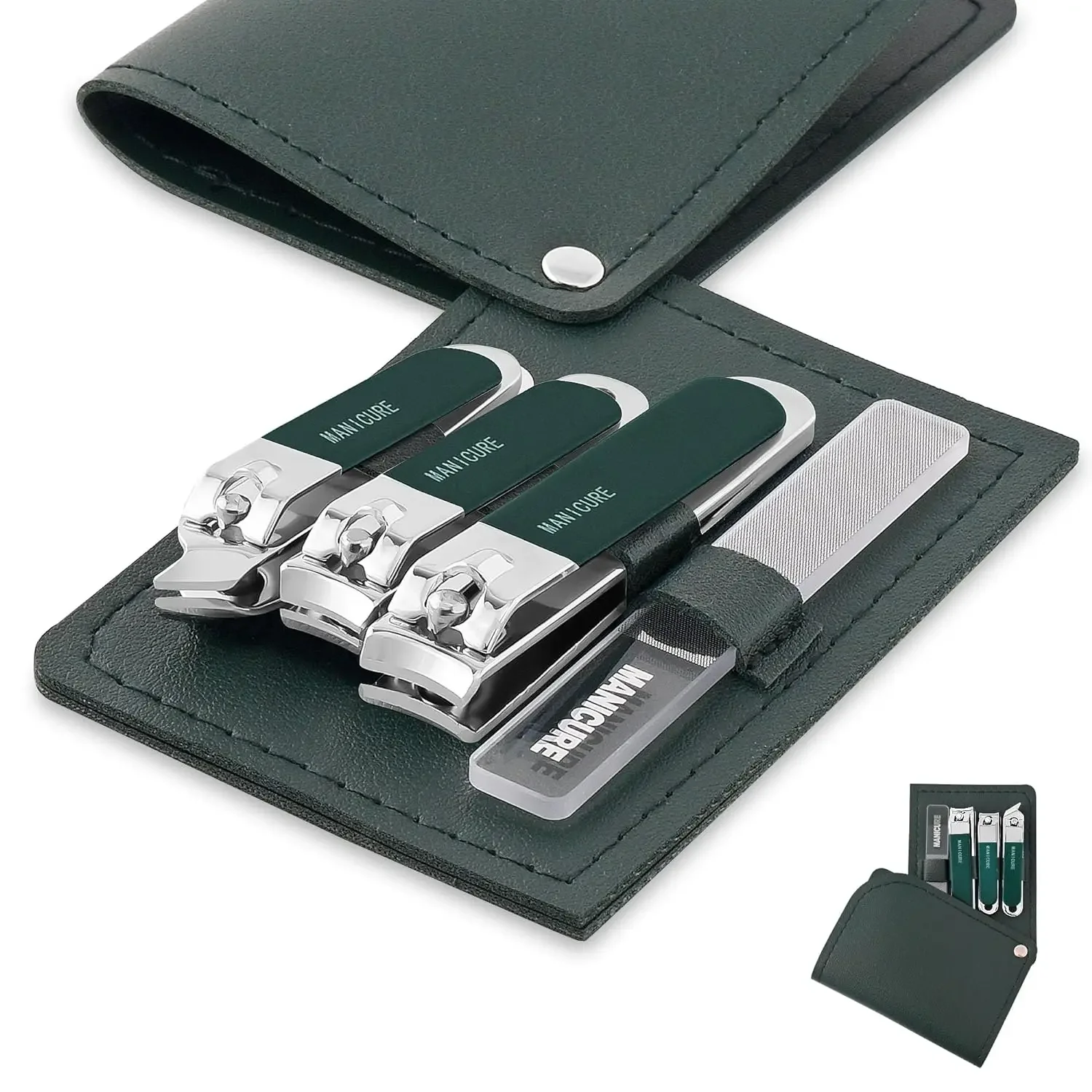 4 Pcs Men/Women Manicure Trave - Mens Grooming Travel Kit ulasan dan harga