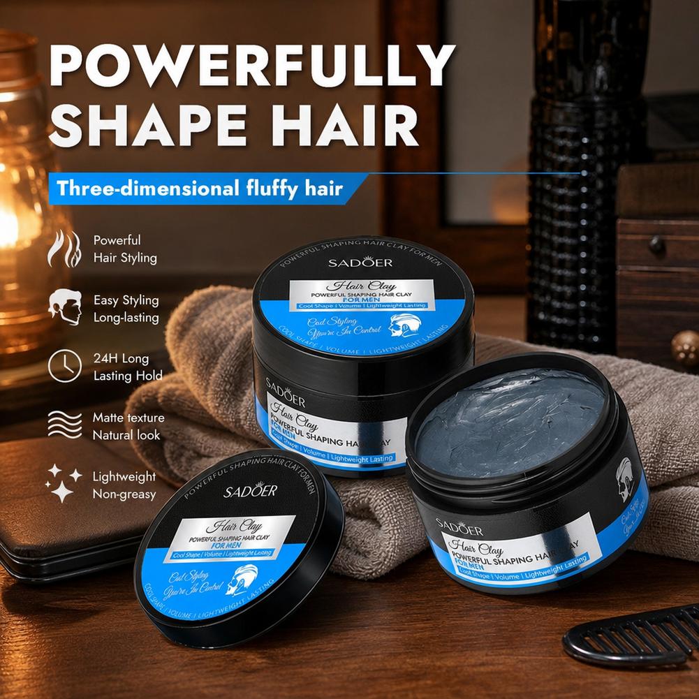 Matte Hair Styling Clay Strong - Men'S Grooming ulasan dan harga
