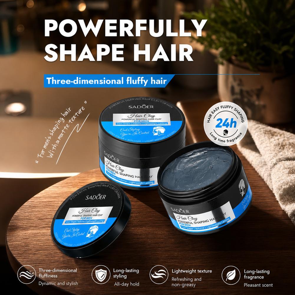Matte Hair Styling Clay Strong - Men'S Grooming ulasan dan harga