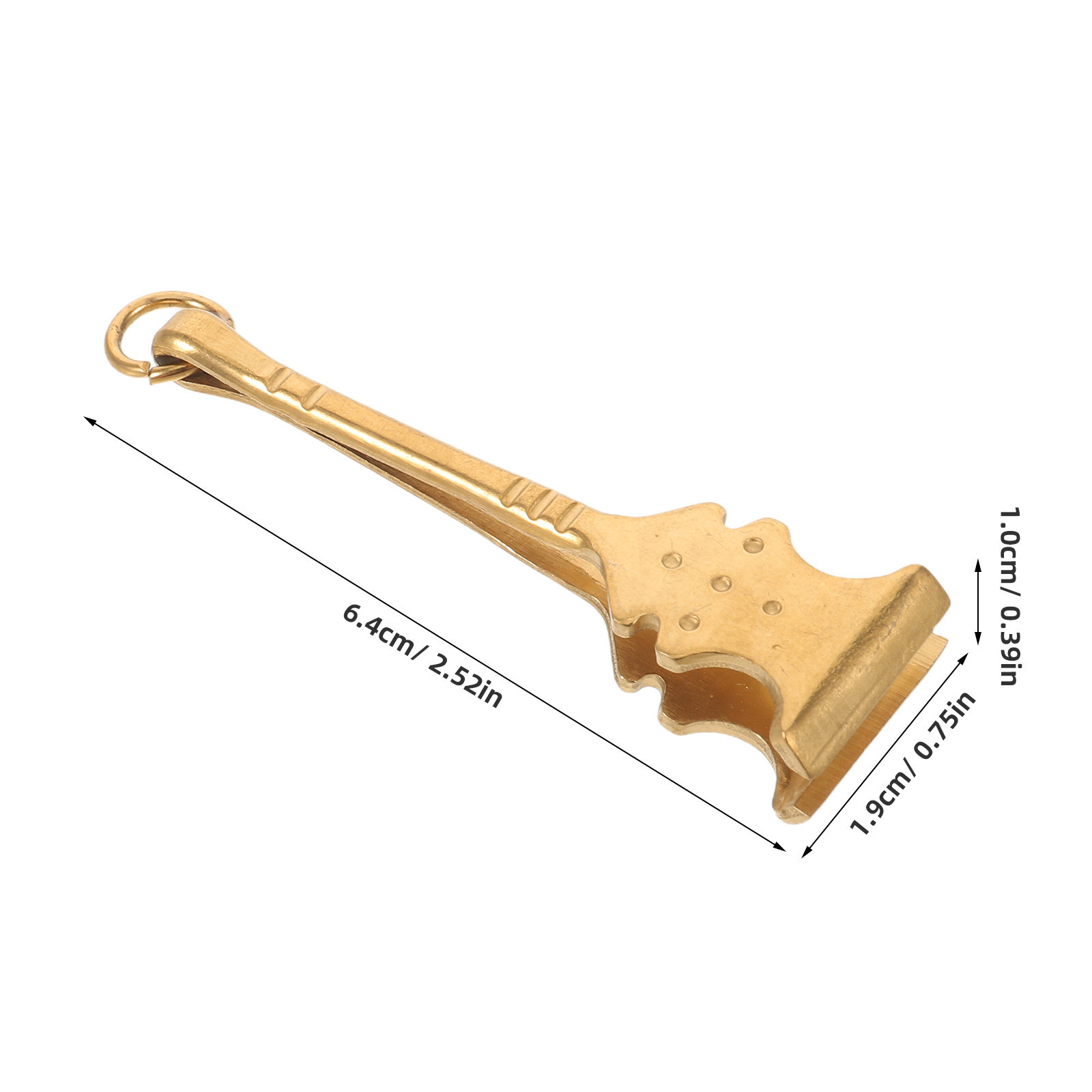 Wide Tip Gold Guitar Shaped St - Men'S Grooming Eyebrow Shape ulasan dan harga