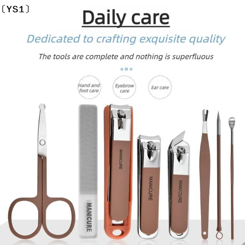 〔YS1〕Nail Care Kit Anti Splatt - Mens Grooming Travel Kit ulasan dan harga