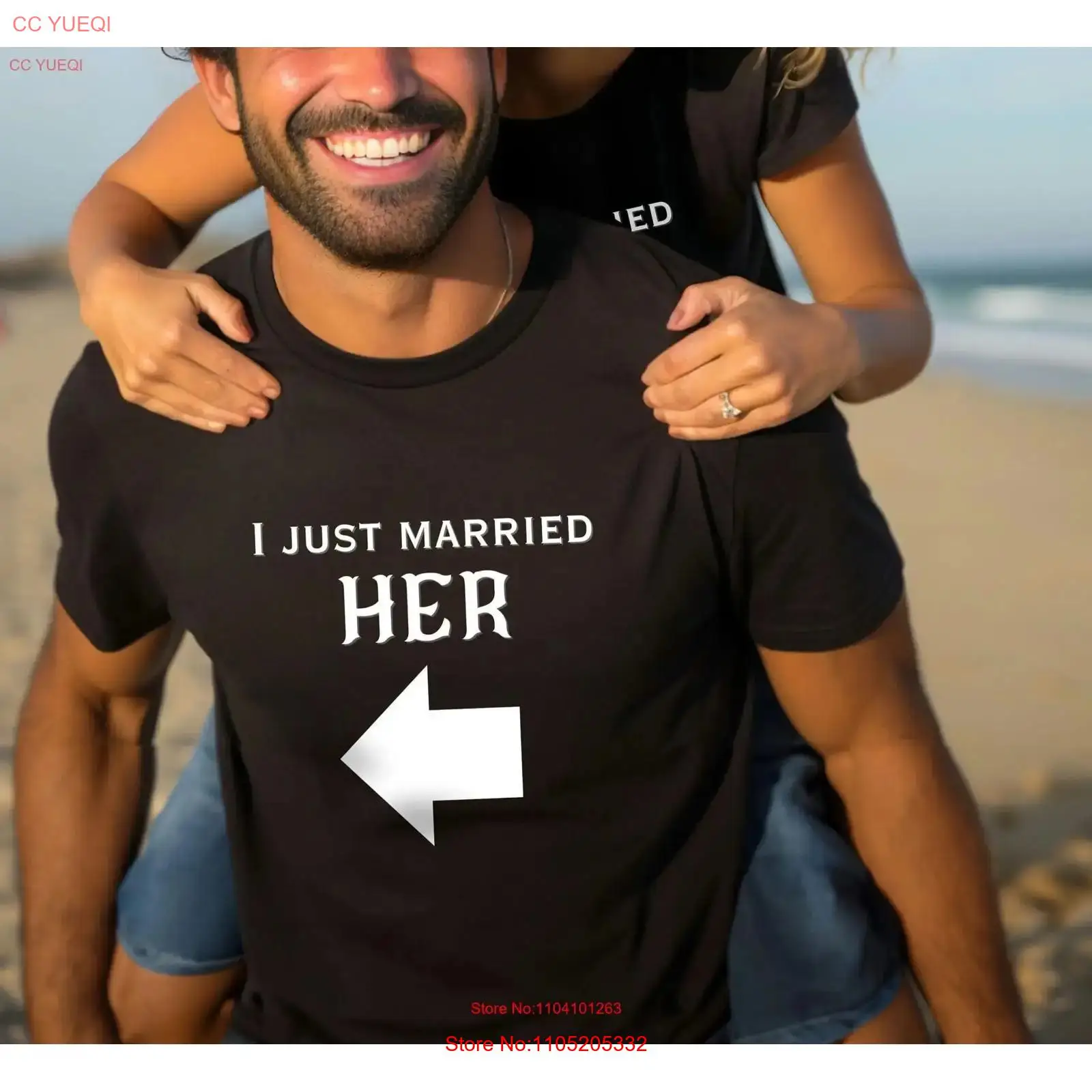 Just Married Matching Couple T - Men'S Grooming ulasan dan harga