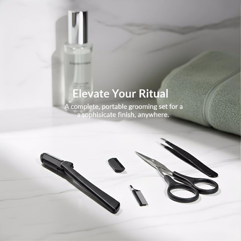 Eyebrow Grooming Kit Stainless - Men'S Grooming Eyebrow Shape ulasan dan harga