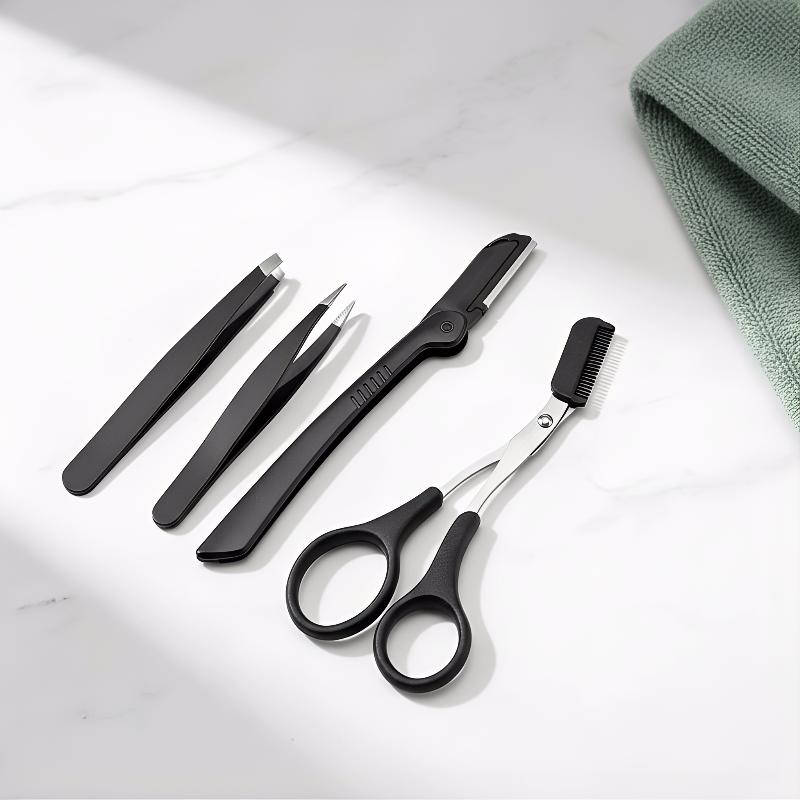 Eyebrow Grooming Kit Stainless - Men'S Grooming Eyebrow Shape ulasan dan harga