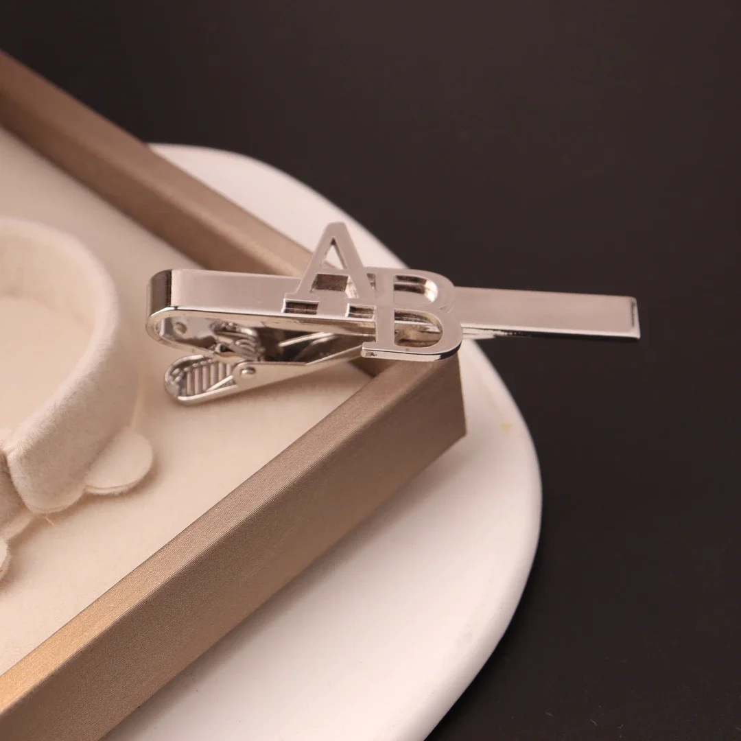 Custom Initial Tie Clip for Gr - Men'S Grooming ulasan dan harga