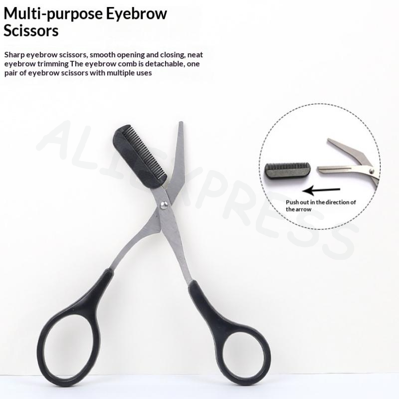 Eyebrow Kit 3pcs Grooming Set  - Men'S Grooming Eyebrow Shape ulasan dan harga