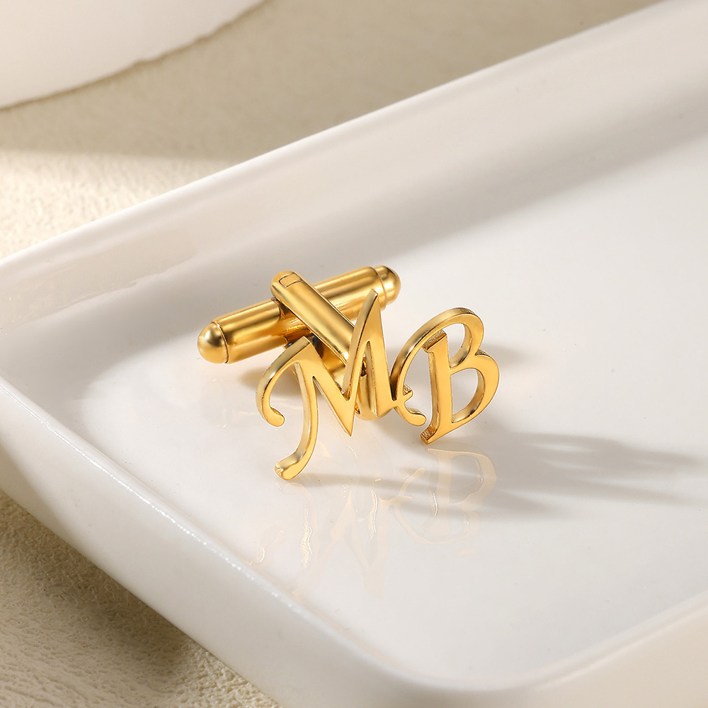 Customized Initial Letter Cuff - Men'S Grooming ulasan dan harga