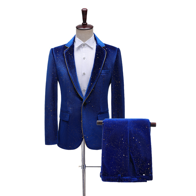 Stylish Formal Men's Velvet Su - Men'S Grooming Studio ulasan dan harga