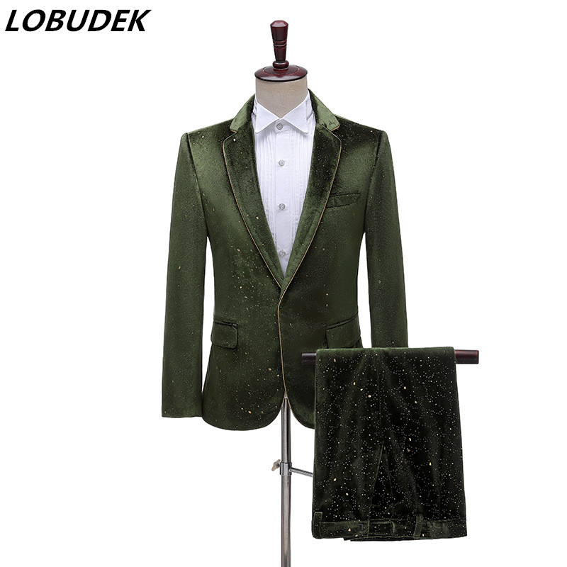 Stylish Formal Men's Velvet Su - Men'S Grooming Studio ulasan dan harga
