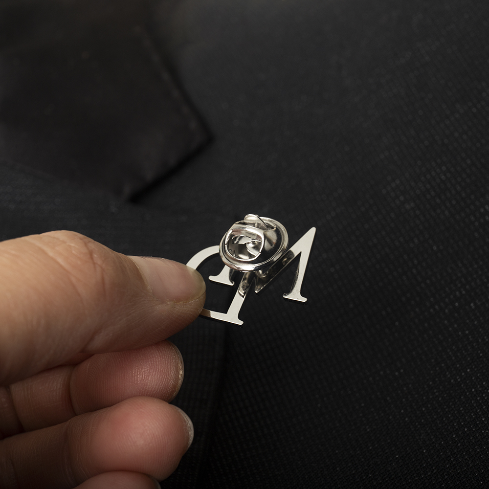 Tangula Custom Initials Brooch - Men'S Grooming ulasan dan harga