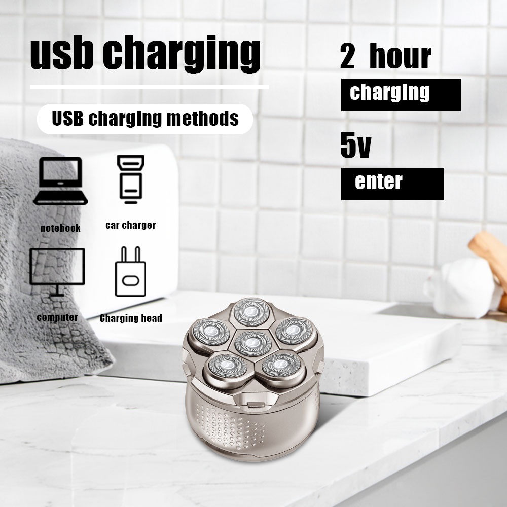 6 Heads Electric Shaver for Me - Mens Grooming Travel Kit ulasan dan harga