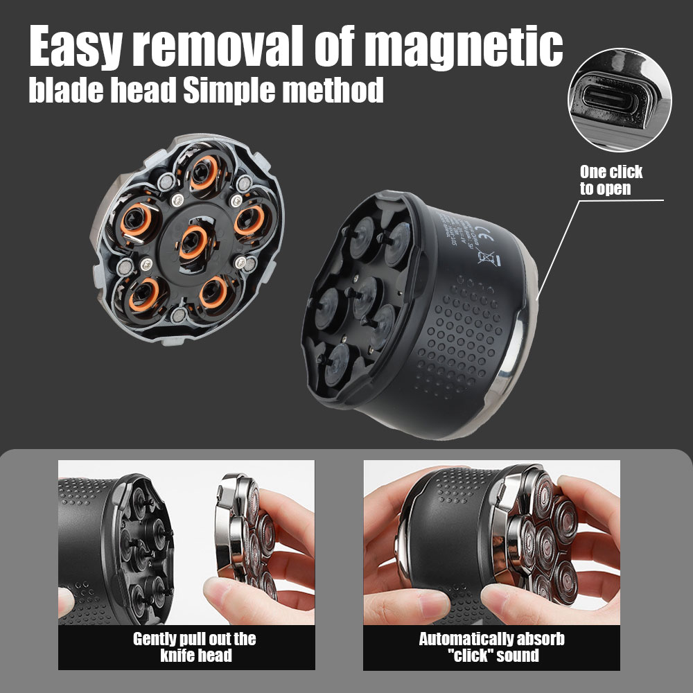 6 Heads Electric Shaver for Me - Mens Grooming Travel Kit ulasan dan harga