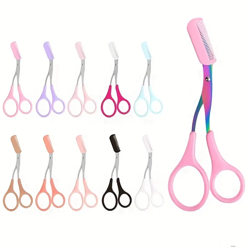 Eyebrow Trimmer Scissor With C - Men'S Grooming Eyebrow Shape ulasan dan harga