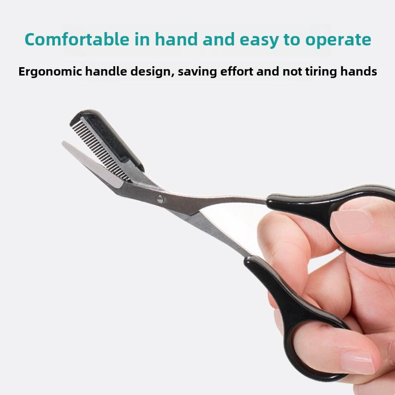 Eyebrow Trimmer Stainless Stee - Men'S Grooming Eyebrow Shape ulasan dan harga