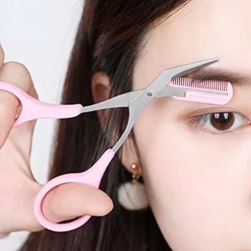 Eyebrow Trimmer Stainless Stee - Men'S Grooming Eyebrow Shape ulasan dan harga
