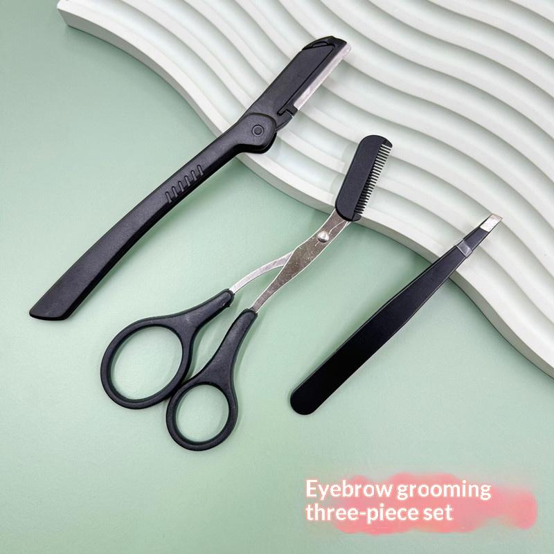 Eyebrow Grooming Kit Stainless - Men'S Grooming Eyebrow Shape ulasan dan harga